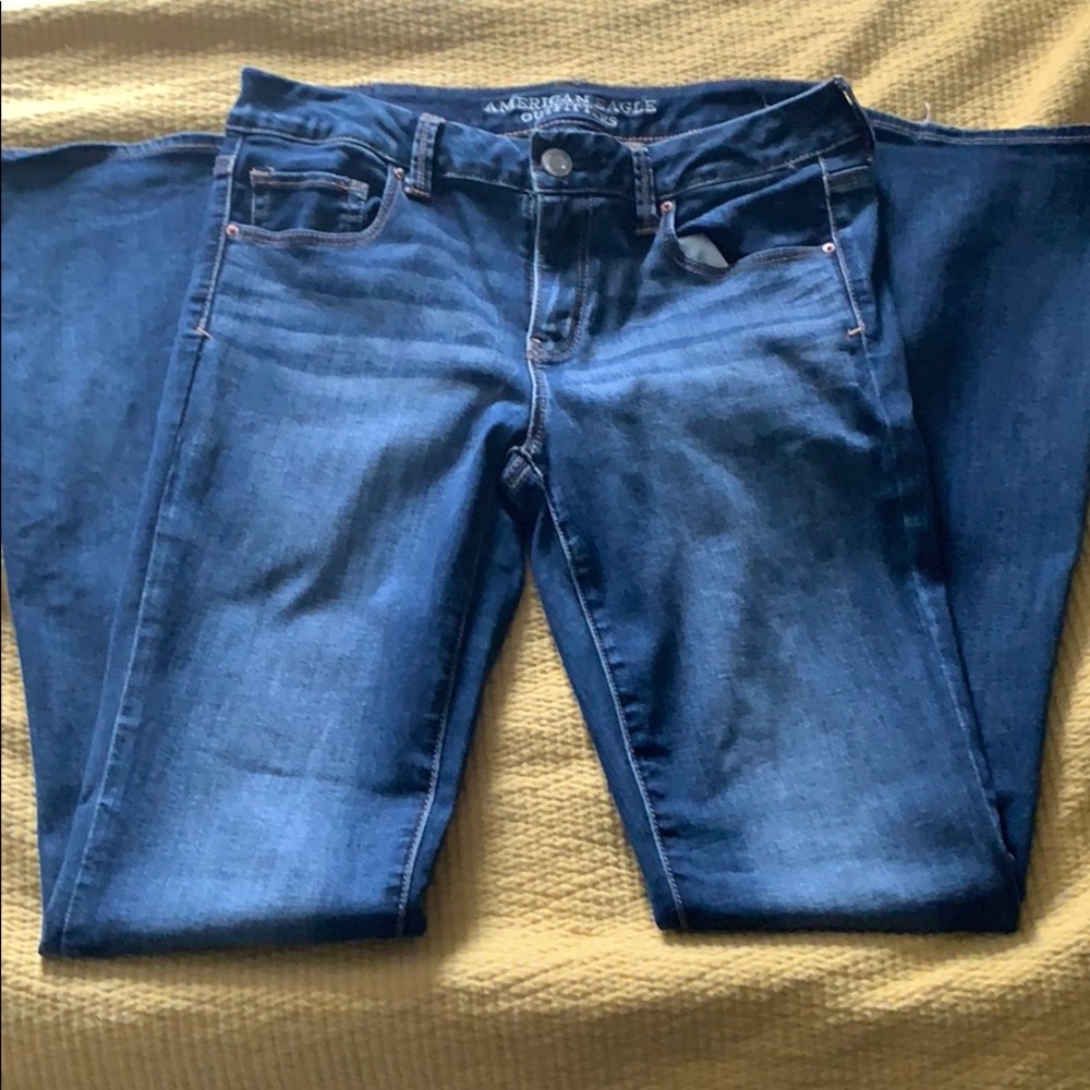 American eagle boho artist flare jeans